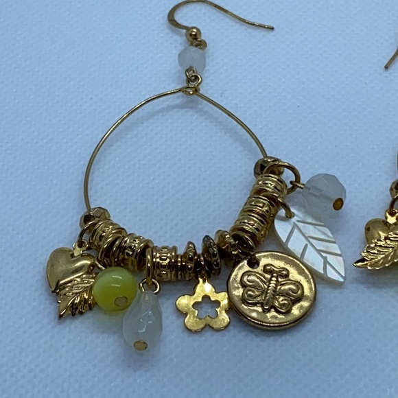 NWT Aldo Hoops Chandelier Carm Earrings - Picture 5 of 10